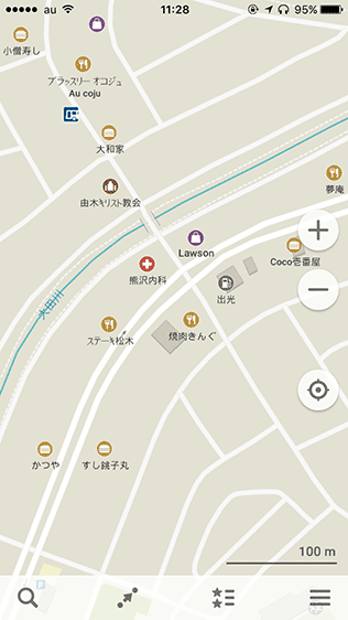 京王堀之内周辺地図
