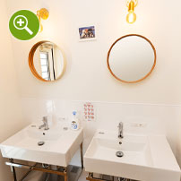 リフォーム済住宅洗面撮影実例