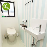 リフォーム済住宅トイレ面撮影実例